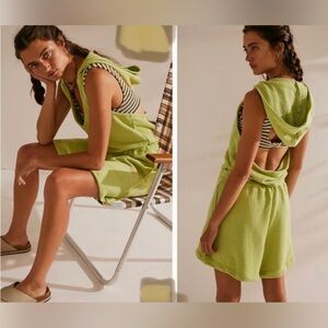 *NEW* Free People Hooded Romper